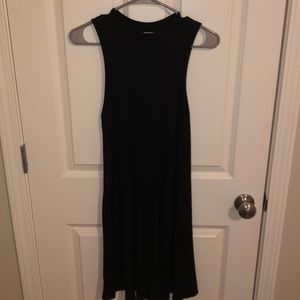 Black shift dress